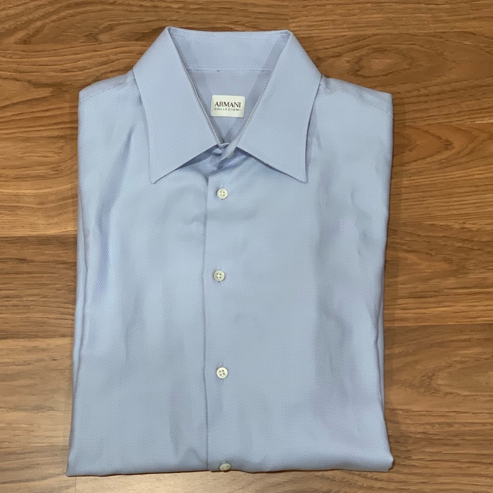 Armani Collezion Casual Long Sleeve Dress Shirt L